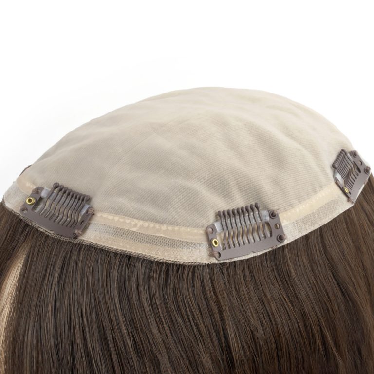 Gallery Thumb מערכת שיער קליפסים עם טופ במרקם משי לנשים מערכת שיער קליפסים עם טופ במרקם משי לנשים                                                                            6