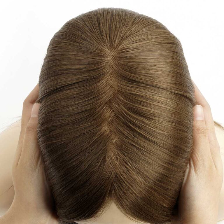 שיער משולב מונו מולחם עדין עם שיער אירופאי שיער משולב מונו מולחם עדין עם שיער אירופאי                                                                              3